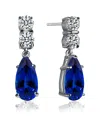 Genevive Silver Earrings