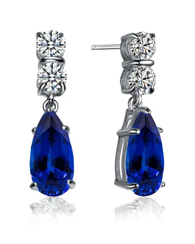 Genevive Silver Earrings