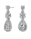 Genevive Silver Earrings