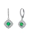 Genevive Silver Earrings