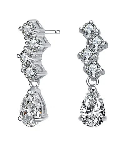 Genevive Silver Earrings