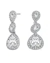 Genevive Silver Earrings