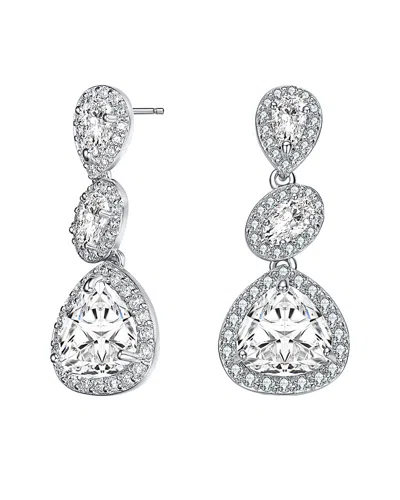 Genevive Silver Earrings