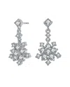 Genevive Silver Earrings