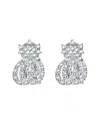 Genevive Silver Earrings