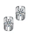 Genevive Silver Earrings