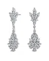 Genevive Silver Earrings