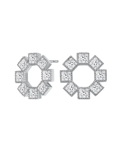 Genevive Silver Earrings