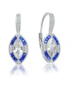 Genevive Silver Earrings