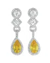 Genevive Silver Earrings