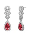 Genevive Silver Earrings