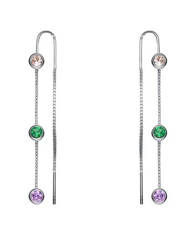 Genevive Silver Earrings