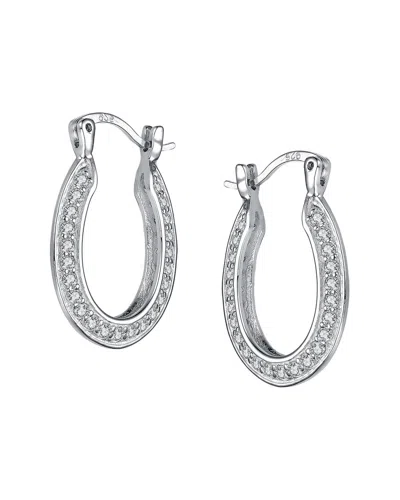 GENEVIVE GENEVIVE SILVER HOOPS