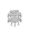 Genevive Silver Pin