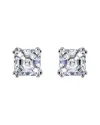 Genevive Silver Plated Cz Studs