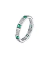 Genevive Silver Cz Ring