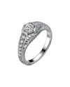 Genevive Silver Ring In Silver