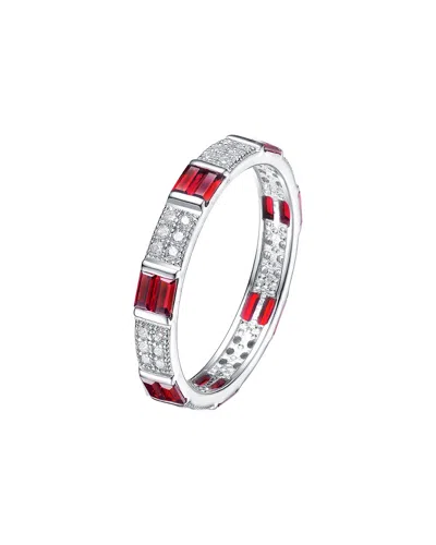 Genevive Silver Ring In Metallic