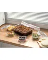 Genicook 10pc Nesting Mixing Storage Set With Lock Down Lids & Carry Handle