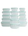 Genicook 15pc Glass Container Set