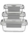 Genicook Geni-fresh Vacuum Sealable Glass Container Manual Pump Set