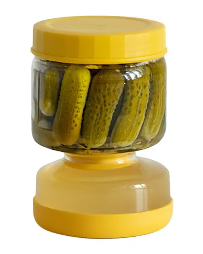 Genicook Glass Flip-over Pickle Jar (2.5 Cups) In Neutral