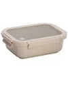 Genicook Medium Cannoli Stoneware Container In Neutral