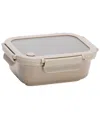 Genicook Medium Grey Stoneware Container In Neutral