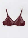 Genny Sheer Mesh Triangle Cup Bra In Multi