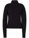 GENNY 3D-KNIT ROLL-NECK JUMPER