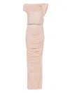 Genny Crystal-embellished Maxi Dress In Pink