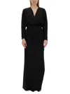 Genny Women's Long Dress In Black