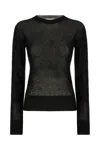 Genny Black Wool Blend Sweater In Black
