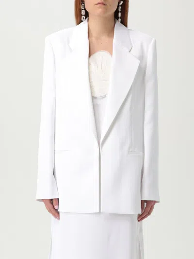 GENNY BLAZER GENNY WOMAN COLOR WHITE,G91180001