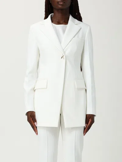 GENNY BLAZER GENNY WOMAN COLOR WHITE,H35501001