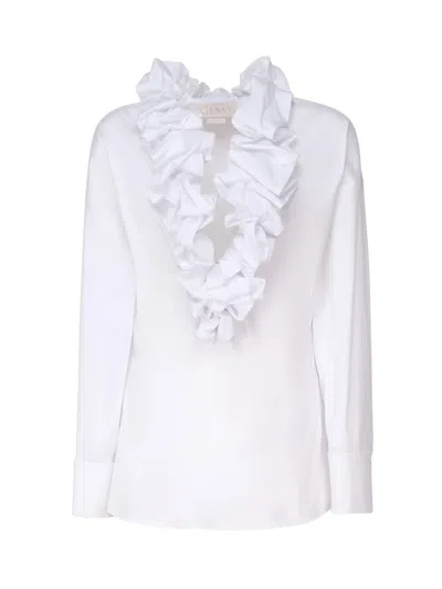 GENNY BLOUSE WITH RUFFLES