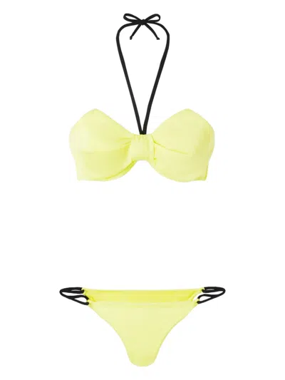 Genny Bikini Mit Schleife In Yellow