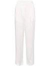 Genny Wide-leg Satin Trousers