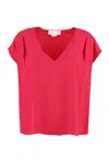 GENNY GENNY CRÊPE-DE-CHINE BLOUSE