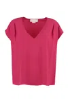 GENNY CRÊPE-DE-CHINE BLOUSE