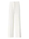 Genny Cross-detail Trousers In White