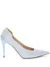 Genny Pumps Mit Kristallen In Blau