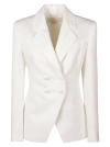 GENNY DOUBLE-BREASTED PLAIN DINNER JACKET