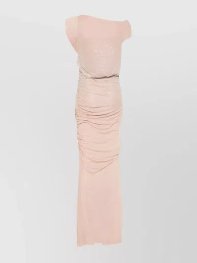 Genny Draped One Shoulder Maxi Dress