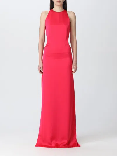 Genny Dress  Woman In Fuchsia