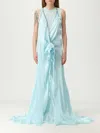 Genny Long Chiffon Dress