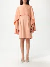 Genny Sleeveless Powder Pink Sheath Dress