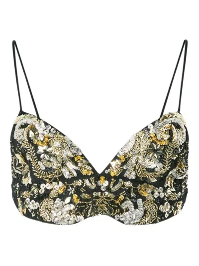 Genny Embroidered Top In Multi