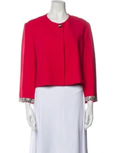 Pre-owned Genny Evening Jacket In Red