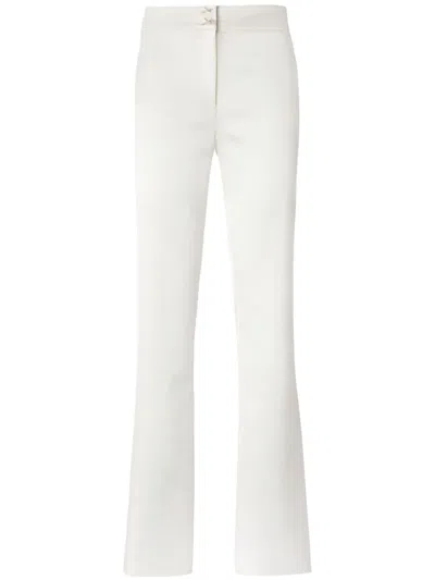 Genny Flared Trousers In White